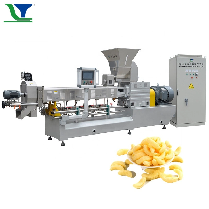 Double Screw Extruder Inflating Snacks Food Processing Line (LT65, LT70, LT85)