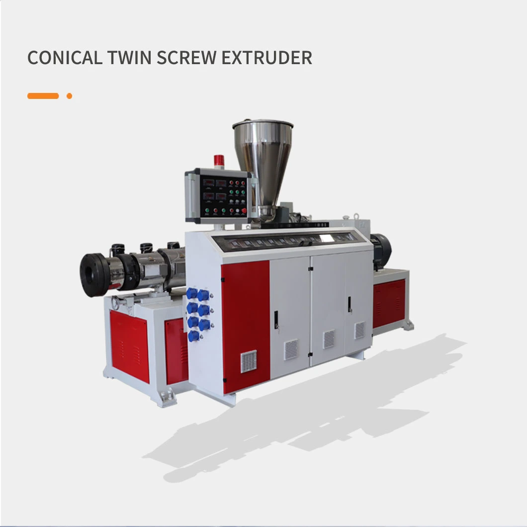 Plastic PE/PVC/PPR/HDPE/LDPE/CPVC/UPVC Pipe/ Tube/ Profile/ Panel/Ceiling Extruder/ Single Screw/ Conical Twin/Double Screw/ Parallel Extrusion Machine Extruder