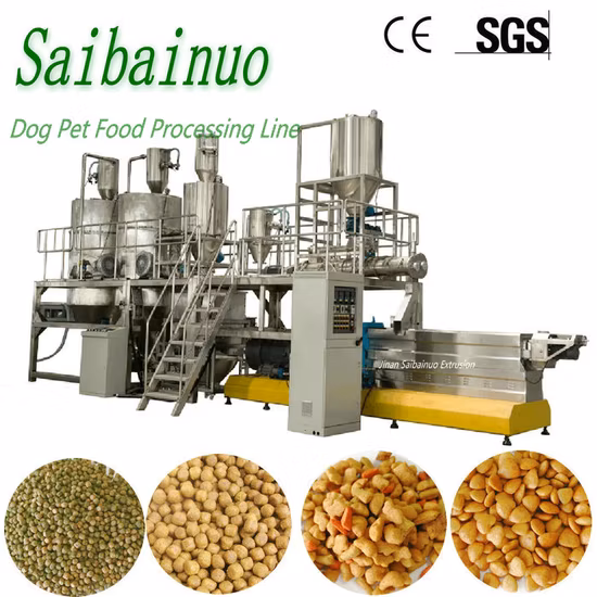 Automatic Pet Food Machine Cat Dog Food Making Machine Pet Food Extruder