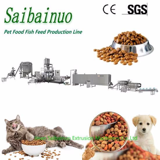 Automatic Pet Food Machine Cat Dog Food Making Machine Pet Food Extruder