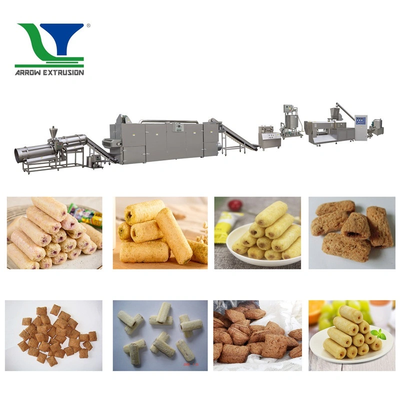 Double Screw Food Extruder /Cheetos Snacks Making Machine