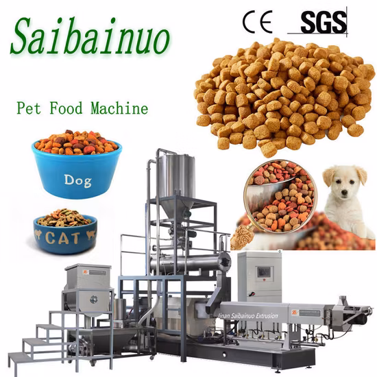 Automatic Pet Food Machine Cat Dog Food Making Machine Pet Food Extruder