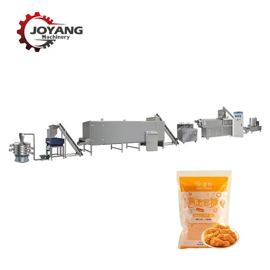 Línea automática de procesamiento de migas de pan Panko
