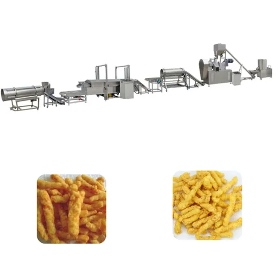 Línea de procesamiento de bocadillos Cheetos